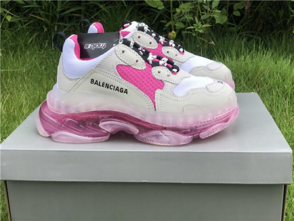 Balenciaga Triple S White/Pink
