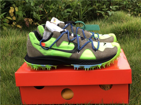 Off-White x Nike Zoom Terra Kiger 5 Green CD8179-300