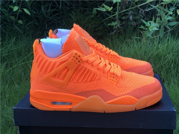 Air Jordan 4 Flyknit "Total Orange" AQ3559-800