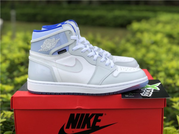 Jordan 1 Retro High Zoom White Racer Blue CK6637-104