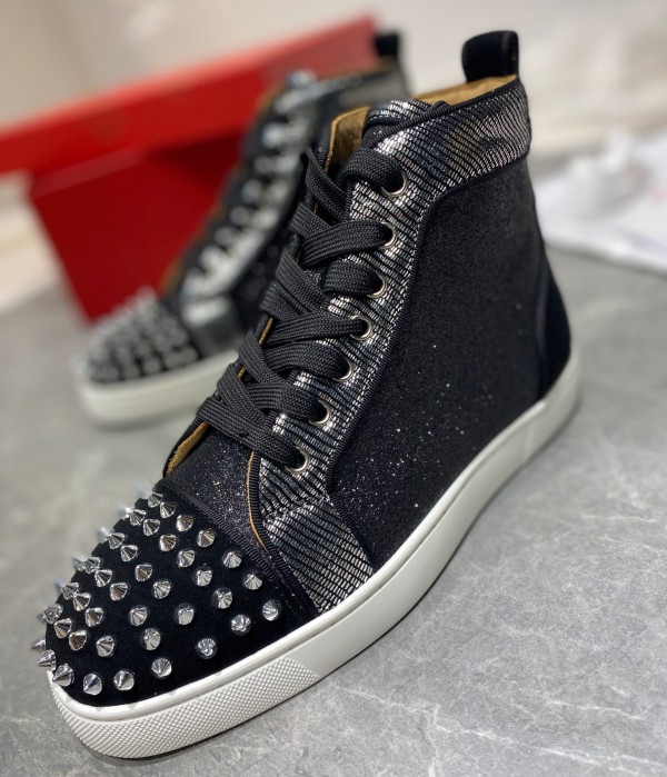 Christian Louboutin Louis - High Top Sneaker 