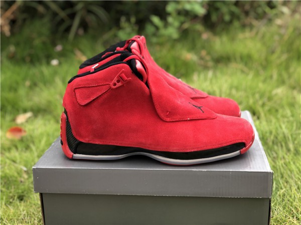Air Jordan 18 Retro Toro "Red Suede" AA2494-601 