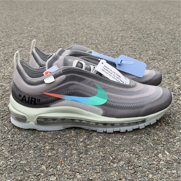 OFF-WHITE X Nike Air Max 97 Menta Dark Gray AJ4585-101