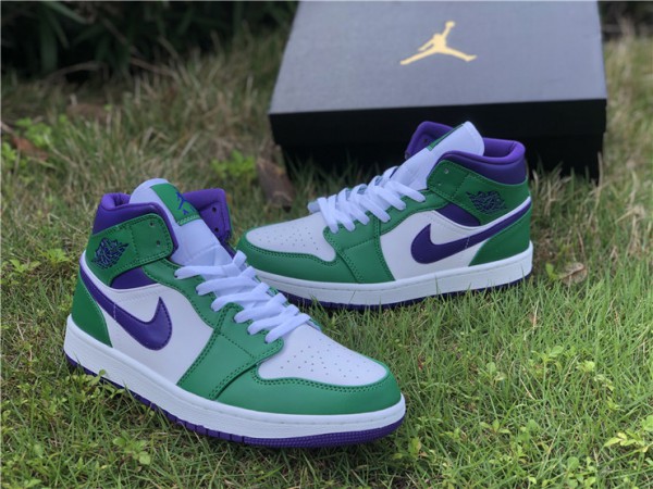 Air Jordan 1 Mid Incredible Hulk - 554724-300 