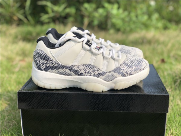 Air Jordan 11 Retro Low 'Light Bone Snakeskin' CD6846-002