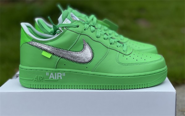 Nike Air Force 1 Low Off-White Light Green Spark DX1419-300