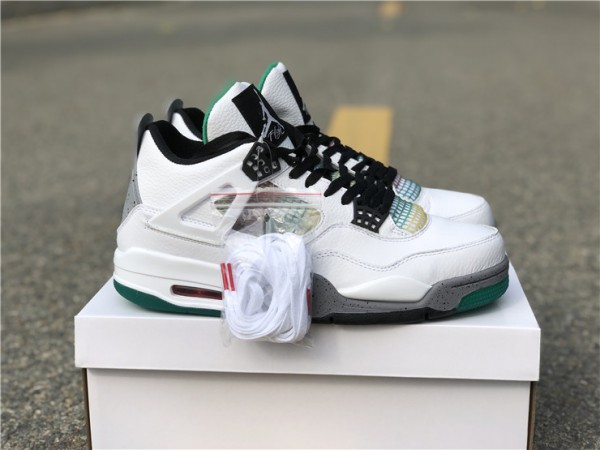 Jordan 4 Retro Lucid Green Rasta (W) AQ9129-100