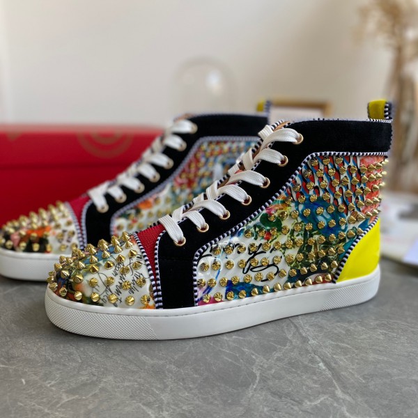 Christian Louboutin Louis - High Top Sneaker 