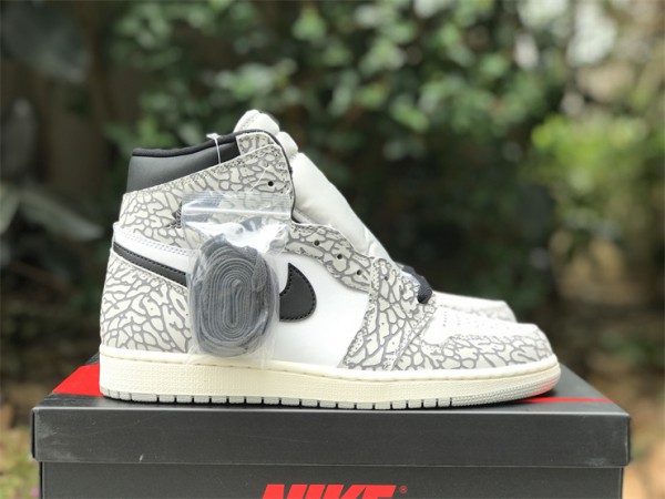 Air Jordan 1 High OG White Cement