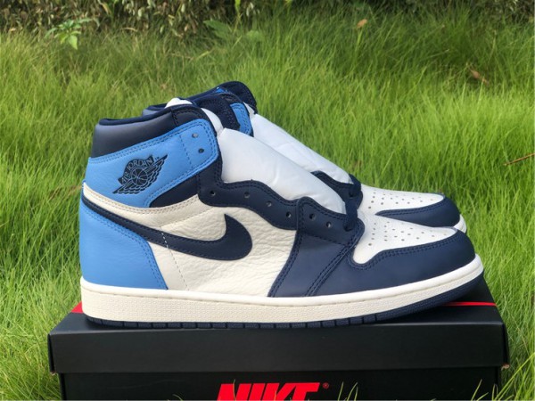 Air Jordan 1 Retro High OG Obsidian UNC 555088-140