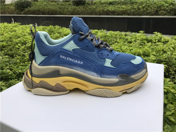 Balenciaga Triple S Yellow/Blue