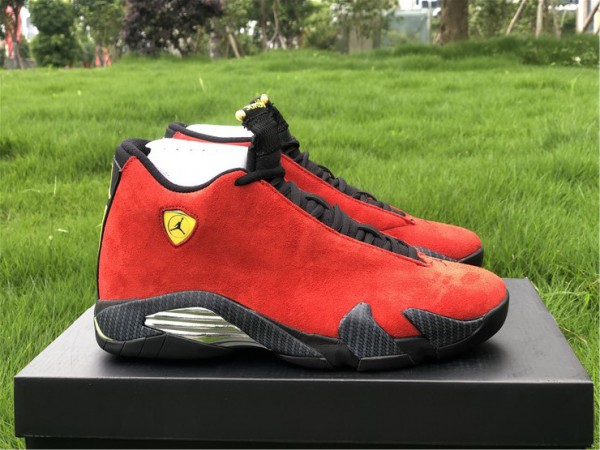 Air Jordan 14 Retro "Ferrari" Challenge Red 654459-670