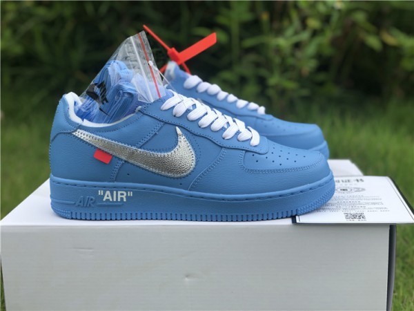 Off-White x Nike Air Force 1 Low 07 MCA Blue CI1173-400