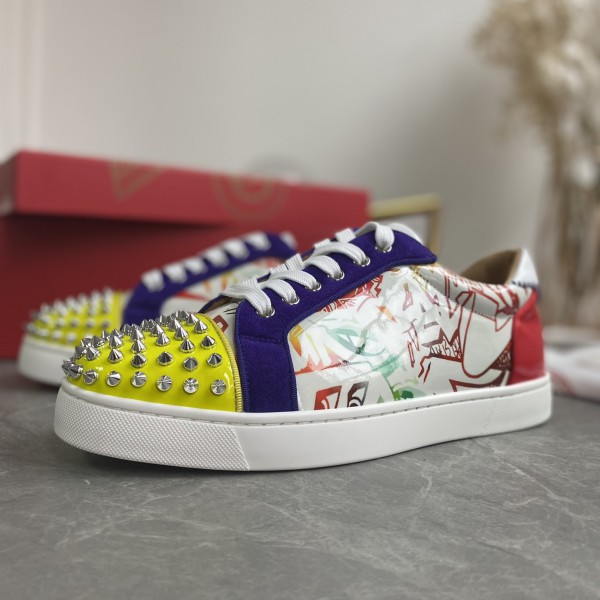 Christian Louboutin Louis Junior Spikes Sneakers
