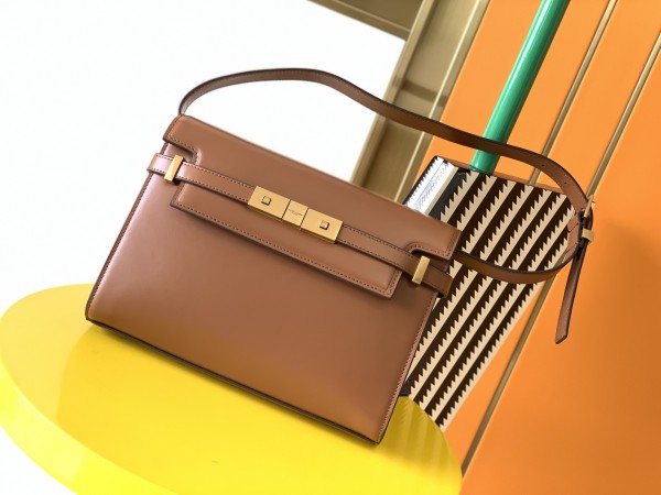 YSL Manhattan Shoulder Bag In Box Saint Laurent Leather