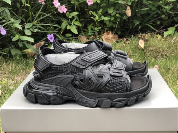 Balenciaga Track Sandal Triple Black 617542-W2CC1-1000