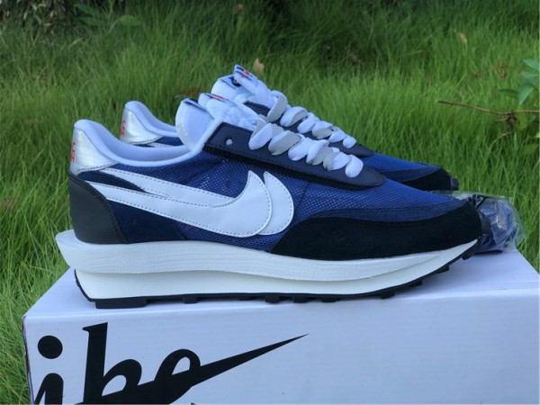 Sacai x Nike LVD Waffle Daybreak Deep Light Blue BV0073-401