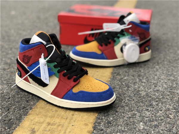 Air Jordan 1 Mid SE Fearless Blue the Great - CU2805-100 