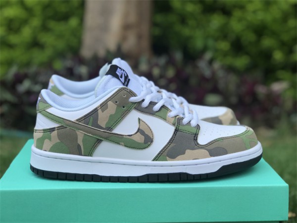 Nike SB Dunk Low Pro 'Camo Legion Green'