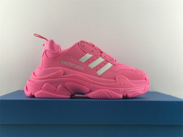 Adidas x Balenciaga Wmns Triple S Sneaker 'Neon Pink'