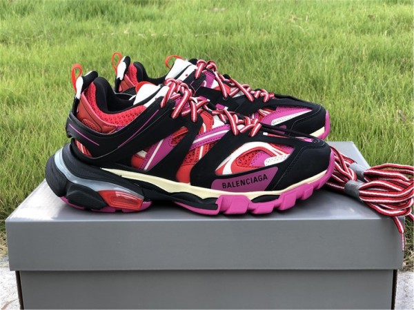 Balenciaga Track Sneaker Black/Purple/Red 542436-W1GB8-5418