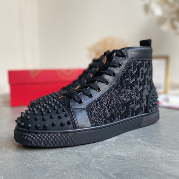 Christian Louboutin Louis - High Top Sneaker 