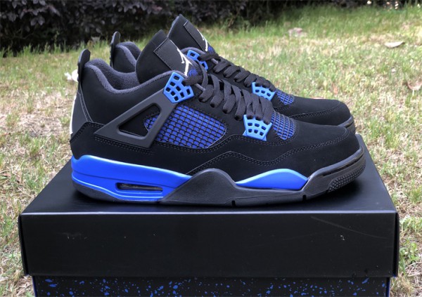 Air Jordan 4 Retro Black Game Royal CT8527-018
