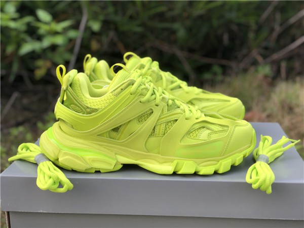 Balenciaga Track Sneaker LED Fluorescent Green 542023-W2LA1-3501