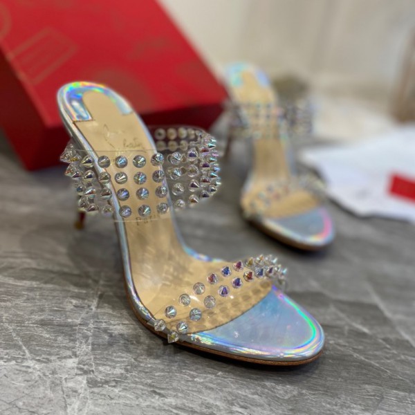 Christian Louboutin film nail slippers series