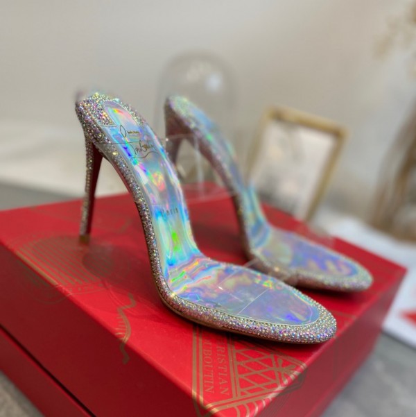 Christian Louboutin Rubber Drag Drill Pink