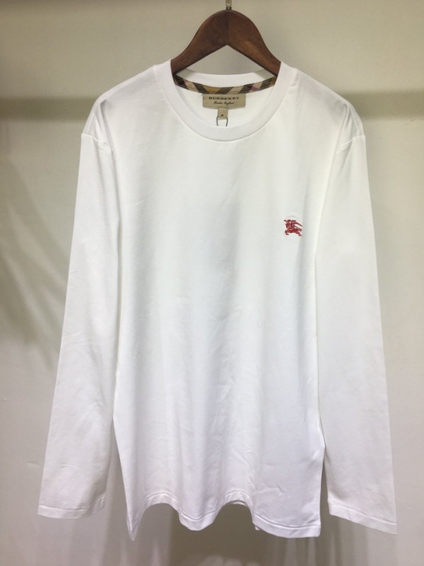 Burberry Long T-Shirt White/Black