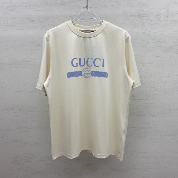 Gucci Short Sleeve T-shirt Yellow