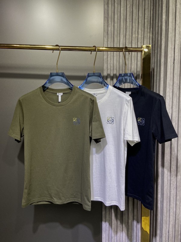 Loewe embroidered logo design T-shirt