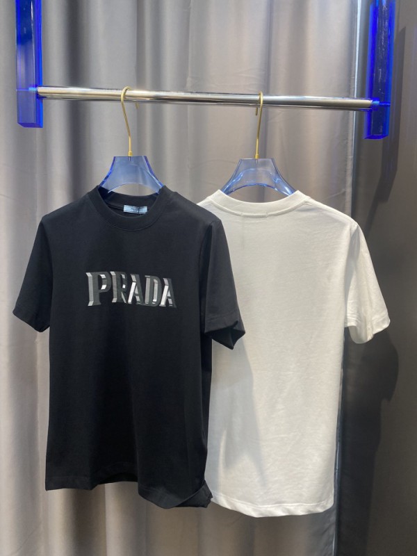 Prada round neck T-shirt