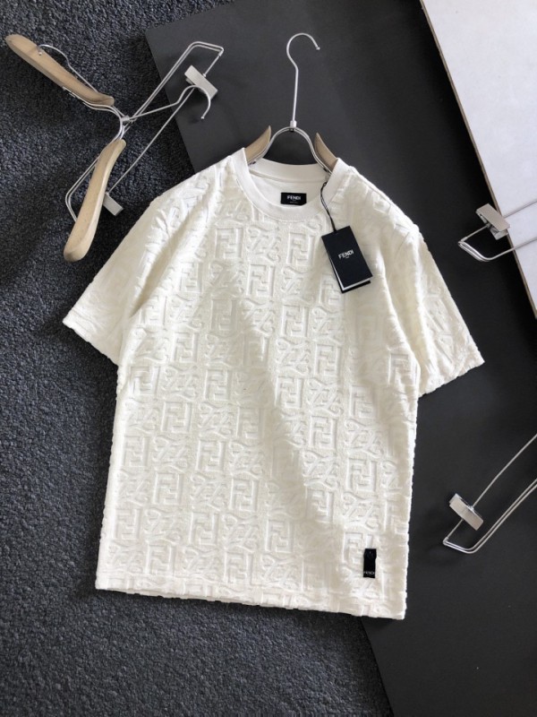 Fendi Short Sleeve T-shirt - FD Logo