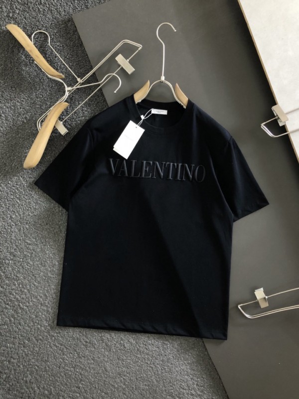 Valentino Short Sleelve Short T - Black