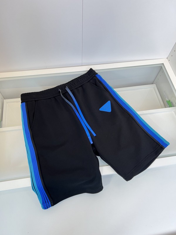 Bottega Veneta Shorts Black/WHITE