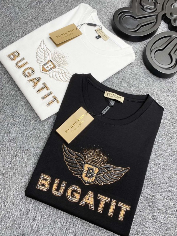 Burberry Short  Sleeve T-Shirt White/Black