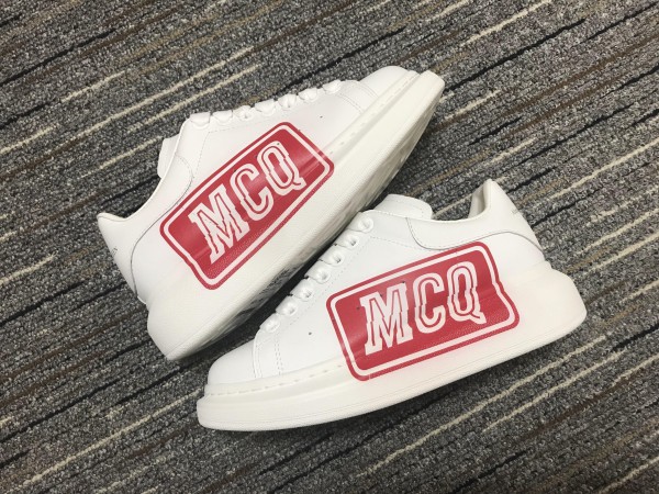 Alexander McQueen 5D Print Oversized Sneaker White