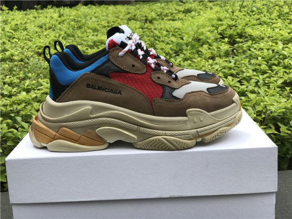Balenciaga Triple S Red/Brown