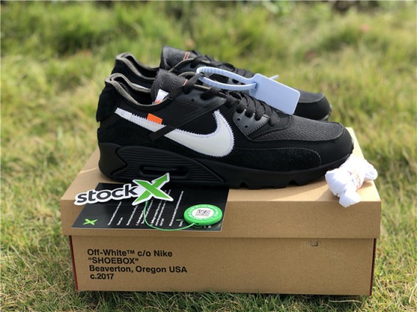 Off-White X Nike Air Max 90 Black AA7293-001