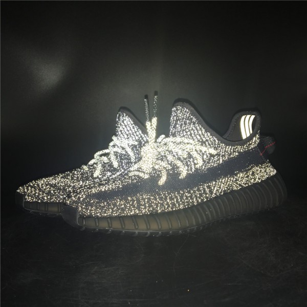 Adidas Yeezy Boost 350 V2 Static Black Reflective FU9007