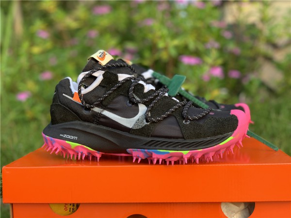 Off-White x Nike Zoom Terra Kiger 5 Black  CD8179-001