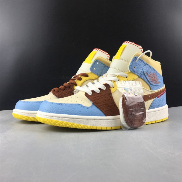 Air Jordan 1 Mid SE Fearless Maison Chateau Rouge - CU2803-200