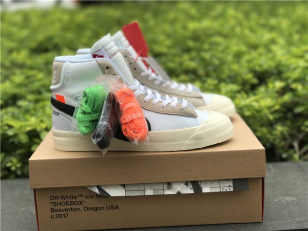 OFF-WHITE x Nike Blazer Mid The Ten AA3832 100