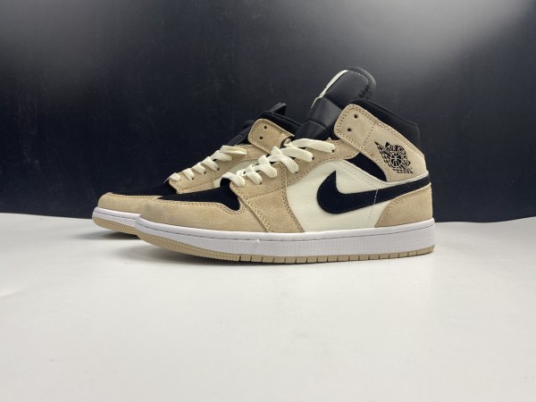 Jordan 1 Mid Barely Orange BQ6472-800