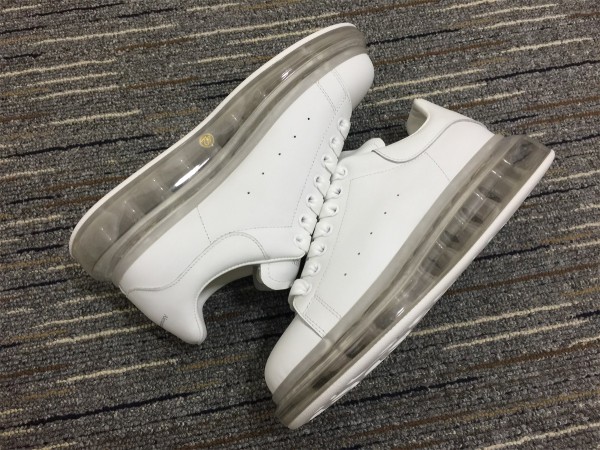 Alexander McQueen Oversized Sneaker White Clear Sole