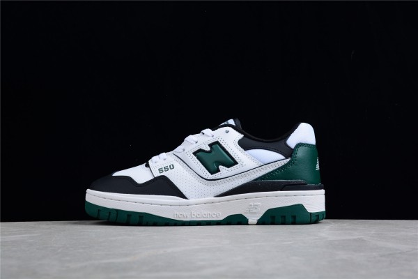 New Balance 550 White Green Black