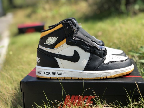 Air Jordan 1 Retro High Not For Resale Varsity Maize 861428-107