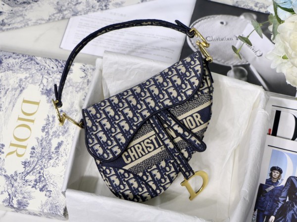 Christian Dior saddle Oblique